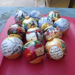 Vintage 12 Days Of Christmas 