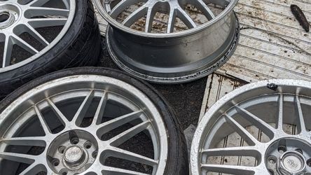 Set Of Three RH Racing Wheels And One Odd Same Size
