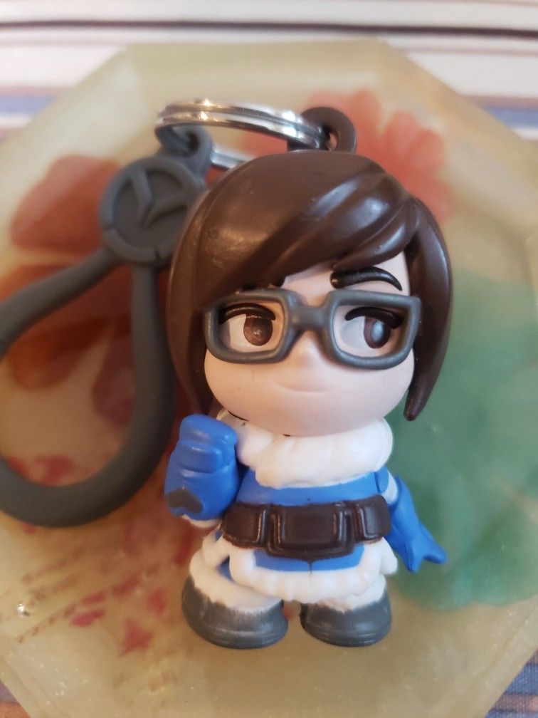 Mei Overwatch Backpack Clip on Hanger/Keychain H