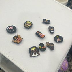 Black Magic Croc Charms