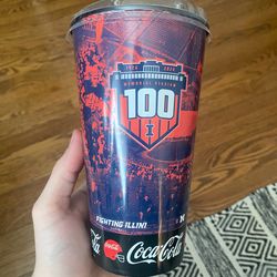 Fighting Illini 100 year anniversary official game cup ￼