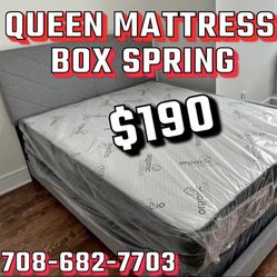 Queen Mattress And Box Spring