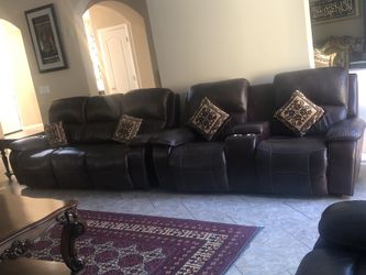 Ashley Leather Couches