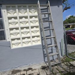 Aluminum Extensio. Ladder