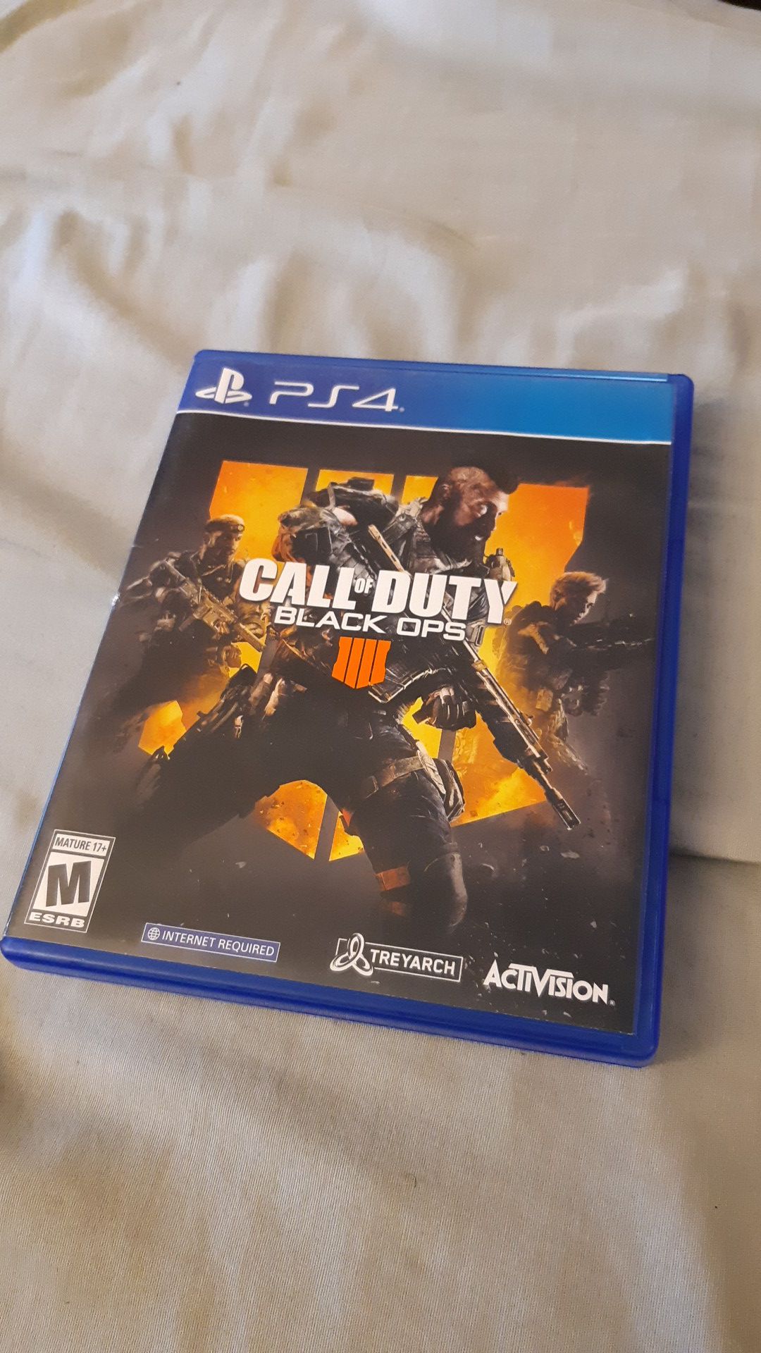 Call Of Duty Black Ops 4 For PS4