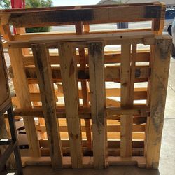 3 Wood Palettes 