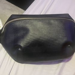 Black Burberry Waist Bag