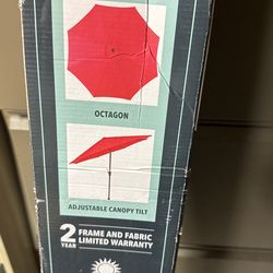 Outdoor  Umbrella 9 Feet Wide