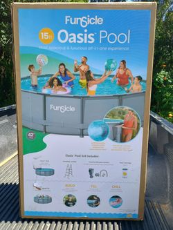 Brand New Swimming Pool 15x42 With Ladder, Pump And Filter "Local Delivery Available"