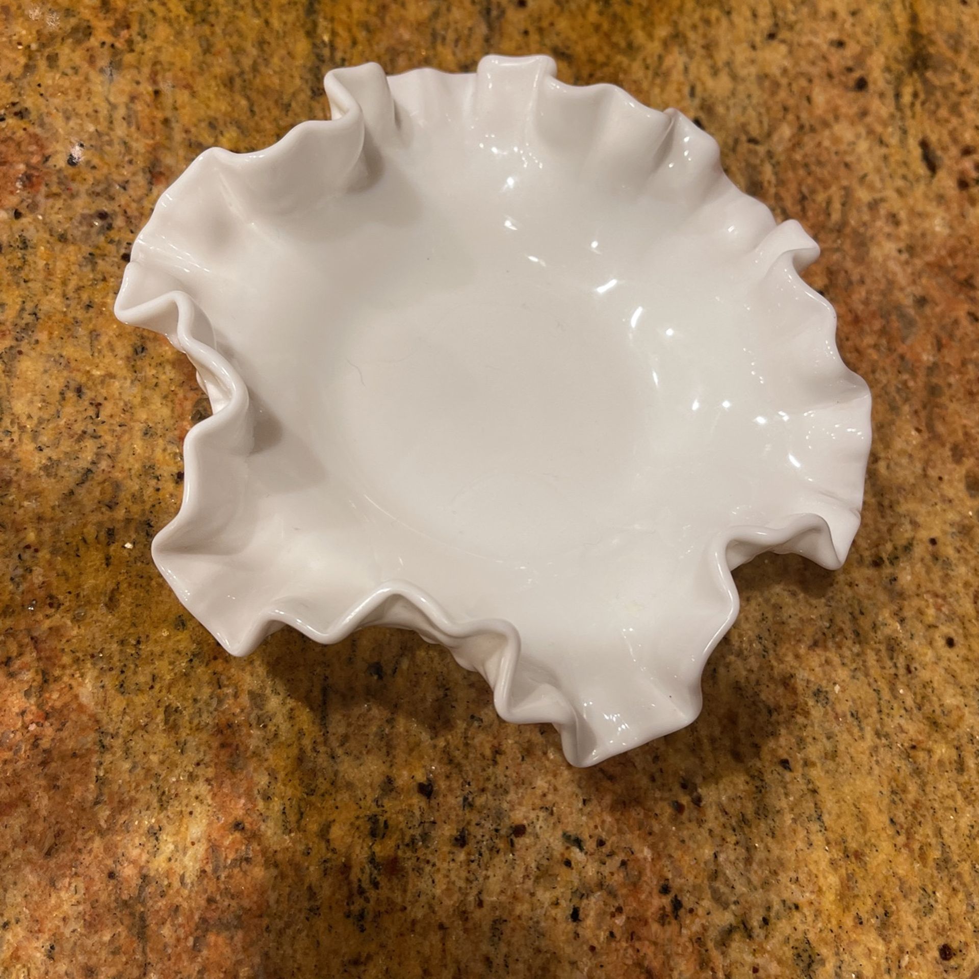 Hobnail Milk glass