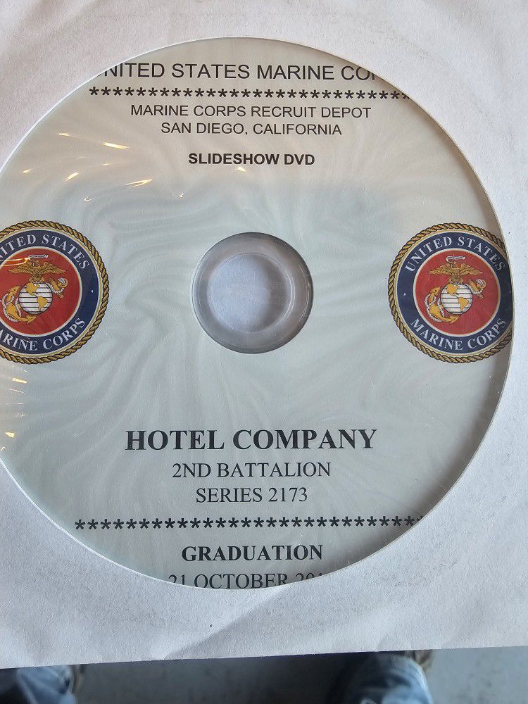 Marine Corps Graduation Booklet & Photo Class 2174