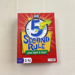 5 Second Rule Game 
