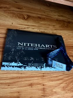 Niteharts 2026 3 Day GA wristband for October 9 to 11 at Snapdragon Stadium in San Diego.  Selling because I am no longer planning to attend.  Include