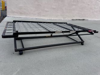 Halloween decorations yard ornaments spooky scary metal spring bed frames