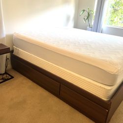 Queen Bed Frame - Wood
