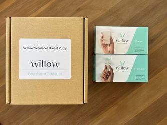 Willow 360 Wearable Breast Pump with Accessories