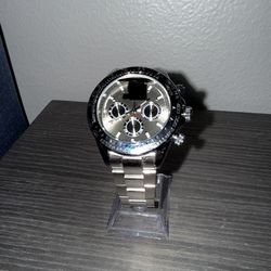 Men’s Luxury Watch (Silver/Silver colored)