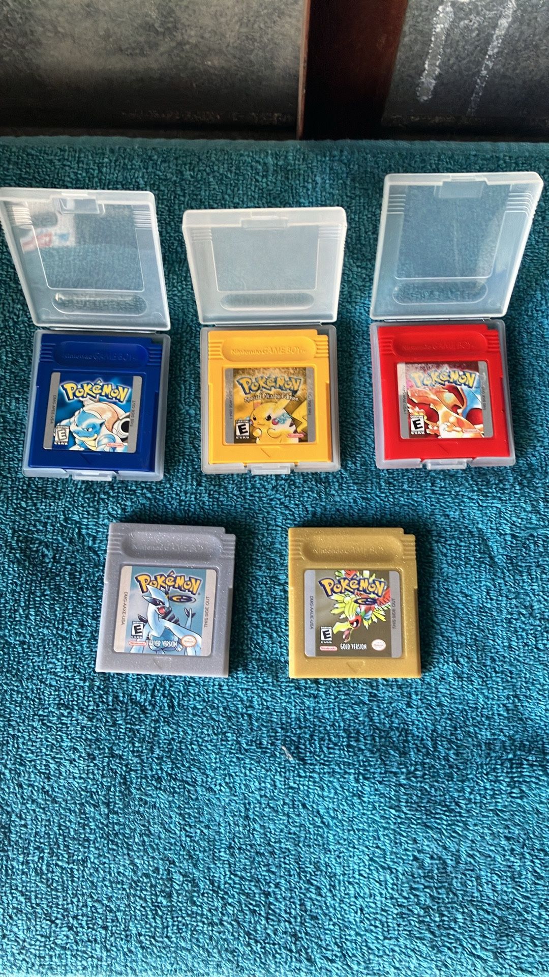 Authentic Pokémon Games.