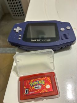 Gameboy advance and Pokemon fire red gba