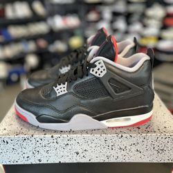 Jordan 4 “Bred Reimagined” Size 10
