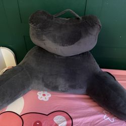 Reading Pillow, Back Pillow with Pockets for Bed Sitting Up, Large Reading Pillows for Sitting in Bed Adult, Back Pillow for Reading/Resting