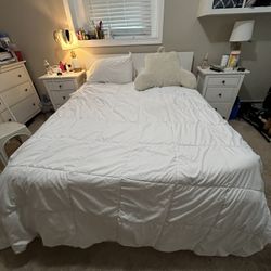 IKEA Malm Queen Bed Frame. With Under The Bed Storage 