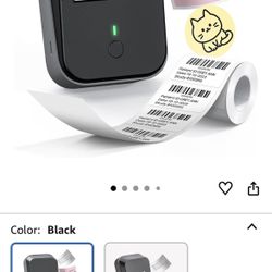 🆕 In 📦 Label Maker Machine,2️⃣Inch Bluetooth Label Printer,Inkless Portable Labeler for Home,Kitchen,School&Office Organization