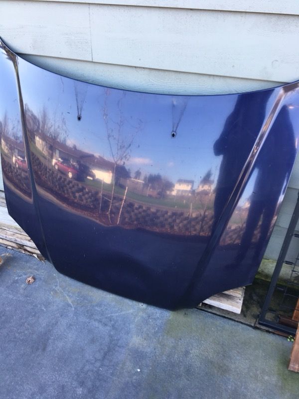 96-00 Honda Civic hood , ek hatch dap (dark amethyst purple)