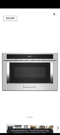Kitchenaid microwave 24-in