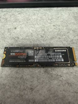 500 GB Samsung 970 EVO Plus NVMe M.2 D