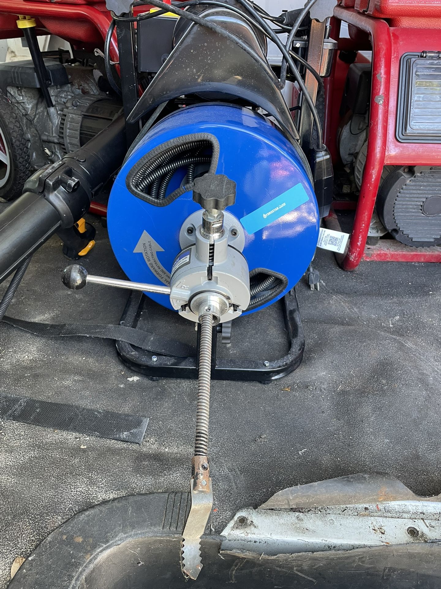 Hydrostar Brand Electric Drain Machine