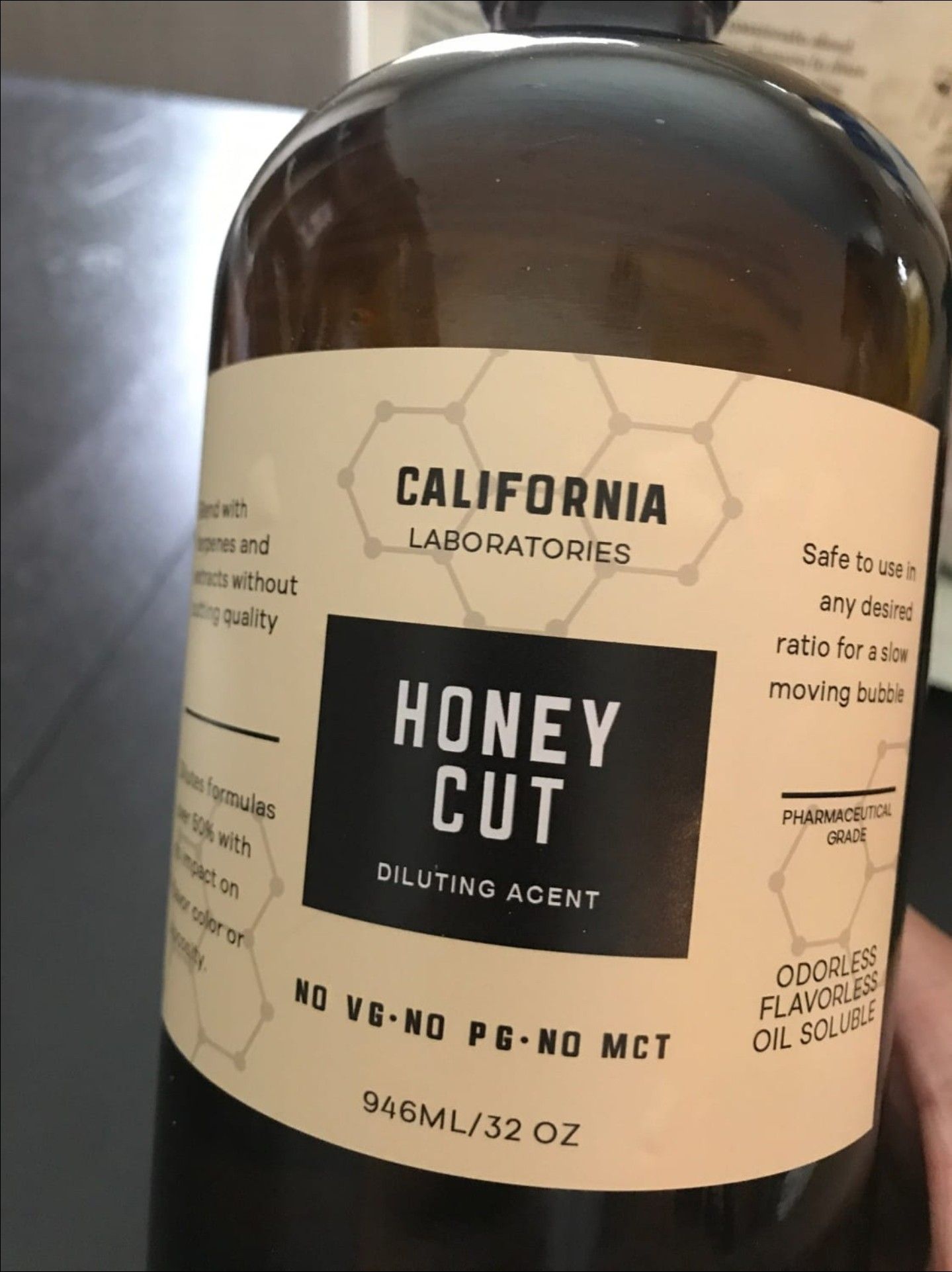 Honey cut diluting agent 964 ml / 32 ounces
