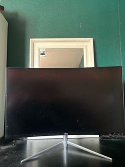 AOC curved monitor