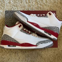 Jordan 3 Cardinal 