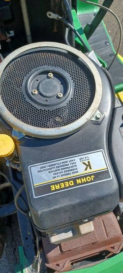 Very nice John Deere lx176 riding lawn mower hydrostatic. With Kawasaki 14 horse engine