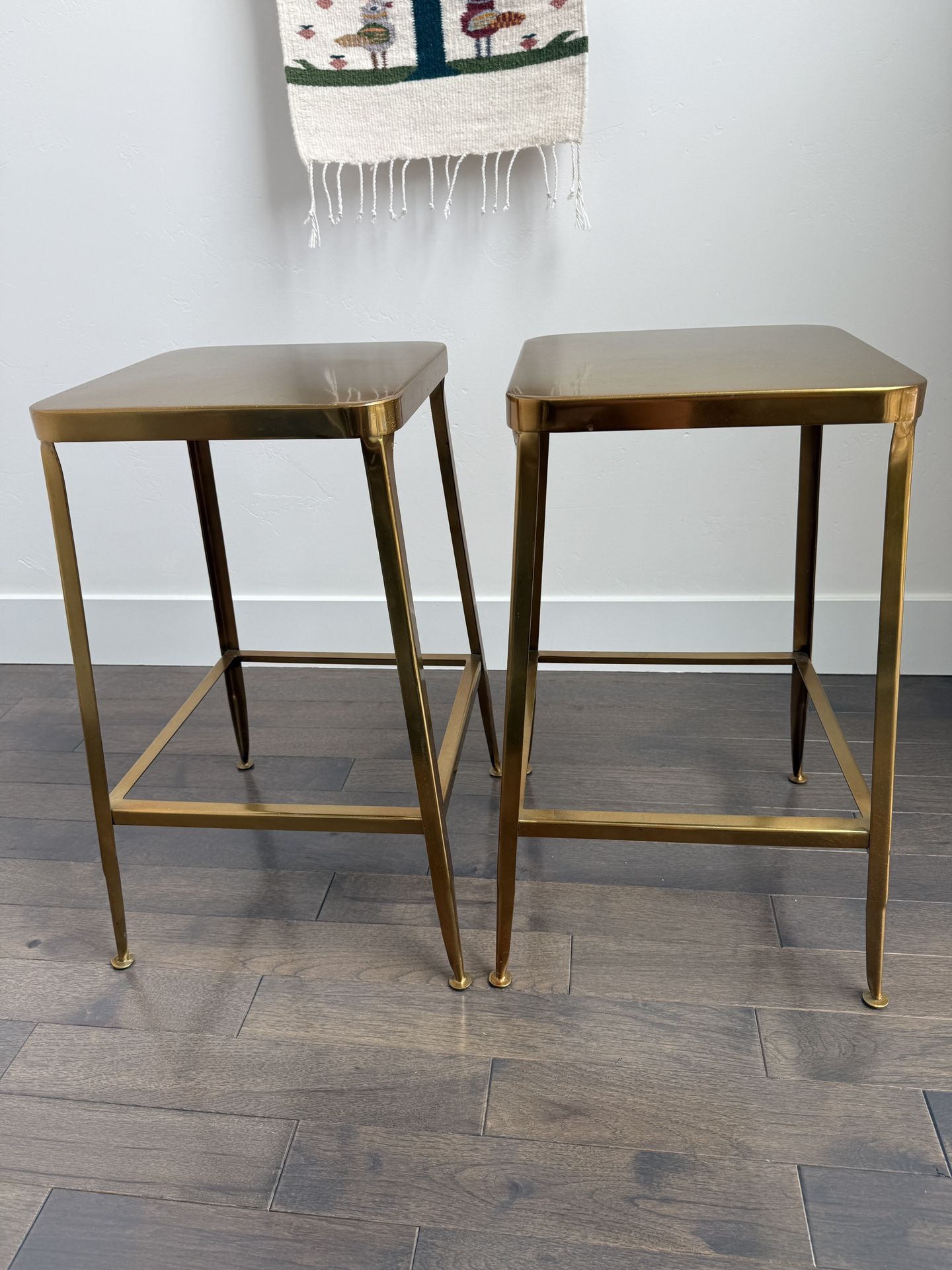 Gold Bar Stools