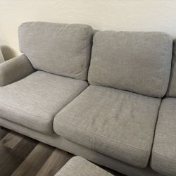 Couch, Chair And Ottoman