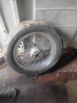 Harley Davidson Front Rim and Tire
