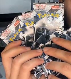 New Pokemon black bolt trading cards (Japanese)