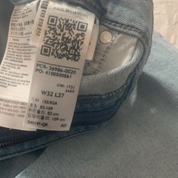 Womens Levis Jeans  32x27