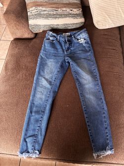 Regular denim jeans