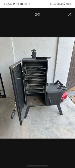 Dyna glo offset meat smoker
