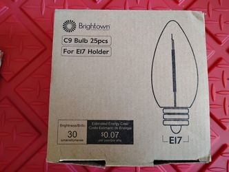 Bulbs E17 Lot of 25 New 
