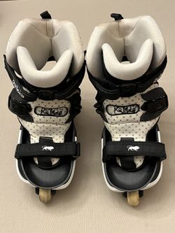 XSJADO Patins Agressifs Taille L (43-48) – Retro Footwraps – Parfait Pour Le Street Et Le Ramp'