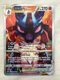 Lucario VSTAR - SWSH291 - Pokemon Card