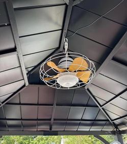 New in Box Addlon 20-Inch Gazebo Ceiling Fan with Light & Remote