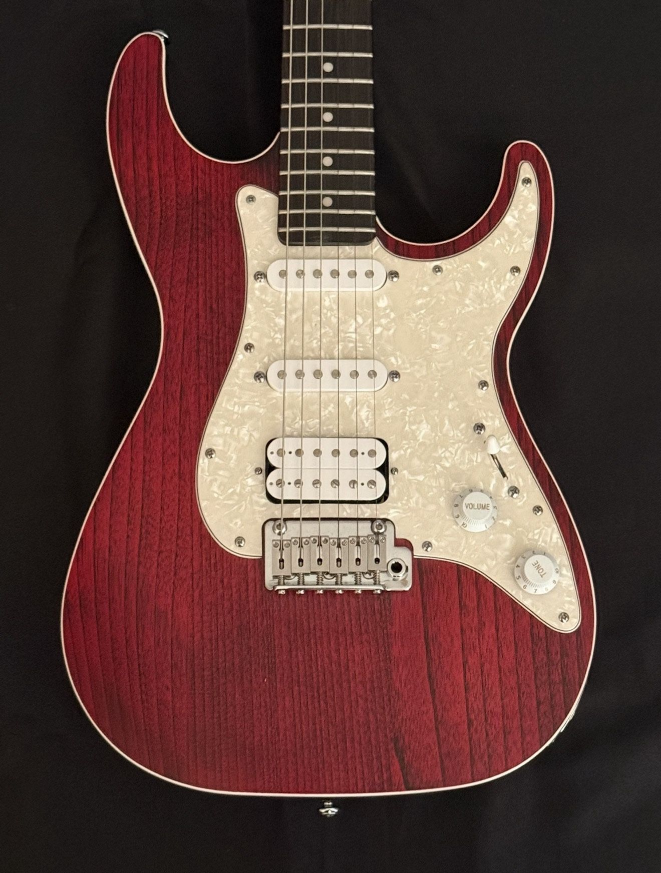 Micheal Kelly 63OP Trans Red Stratocaster