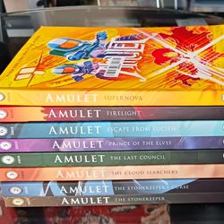 Amulet Book Series 1-8