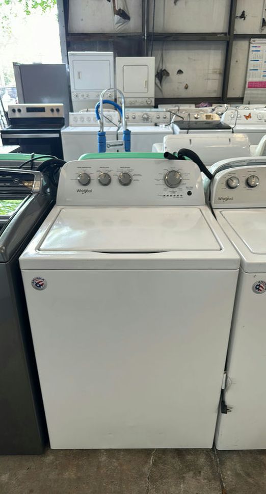 Whirlpool Top Load Washer - Stainless Steel Drum, Energy Efficient