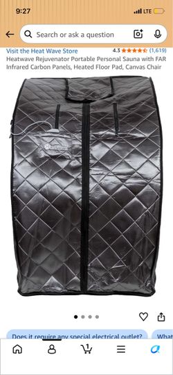 Heatwave Portable Personal Sauna